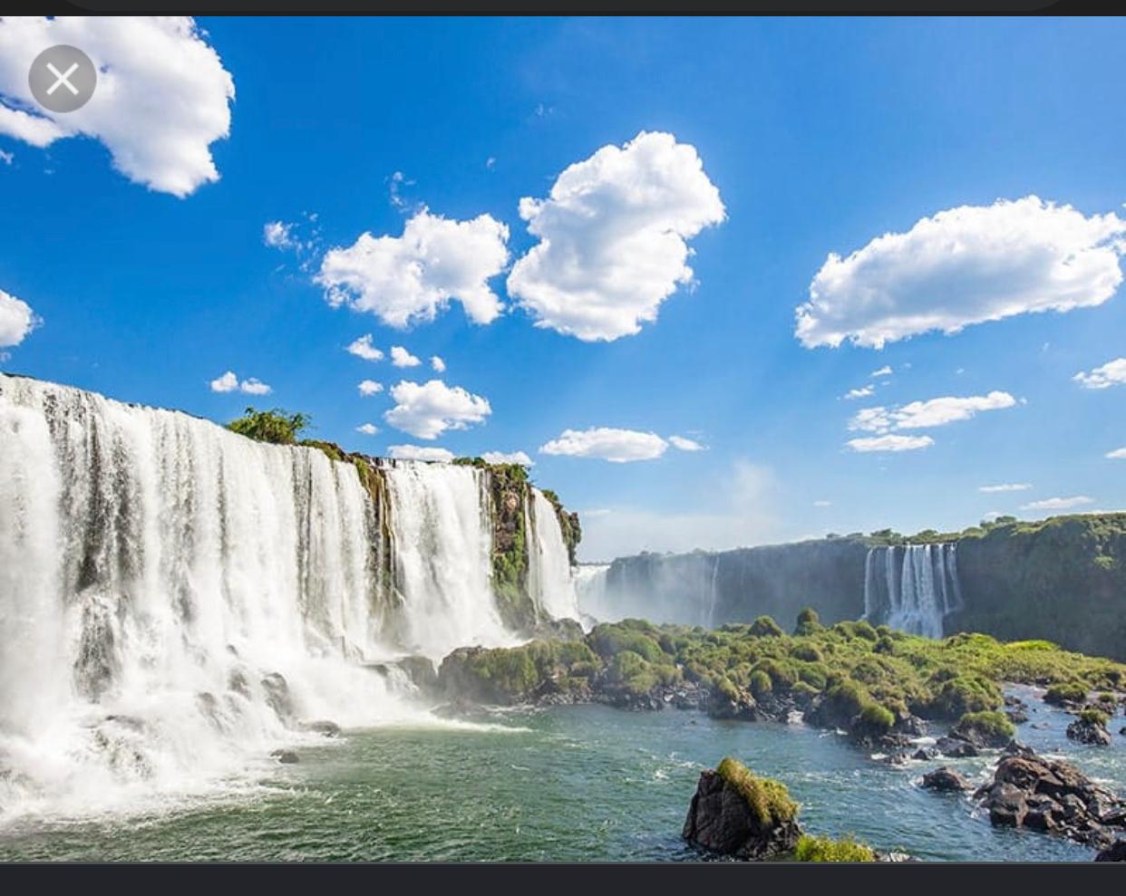 Cataratas do Iguaçu ao pôr do sol